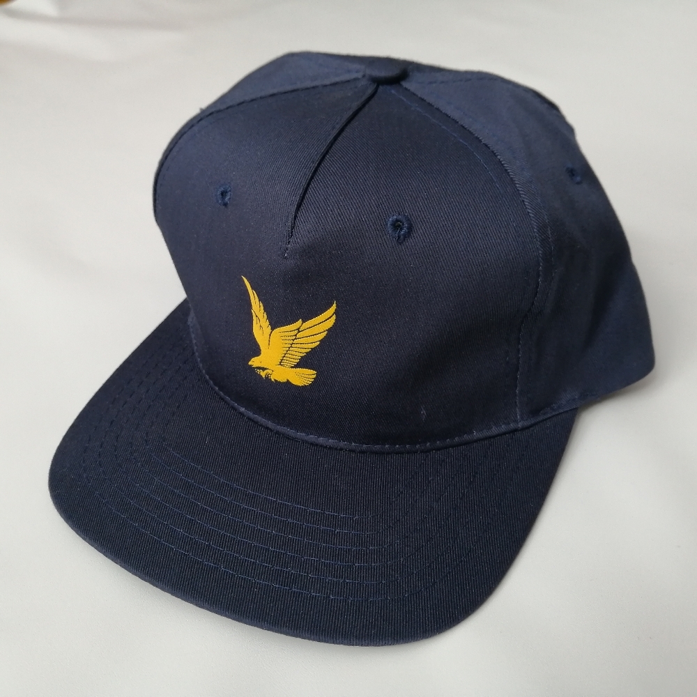 🦅 Yellow Eagle Navy Snapback